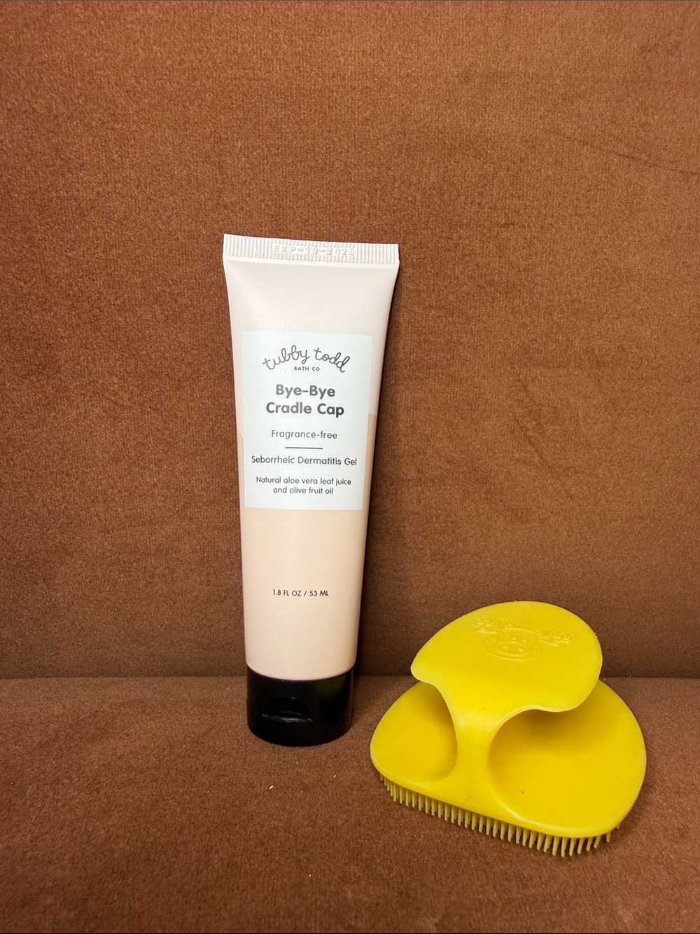 Tubby Todd Bye-Bye Cradle Cap Gel with Brush